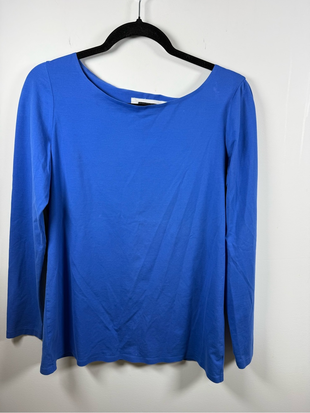 LAFAYETTE 148 NEW YORK | Cobalt Long Sleeve Top Size M